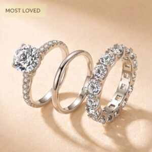 Sparkling Ring Set